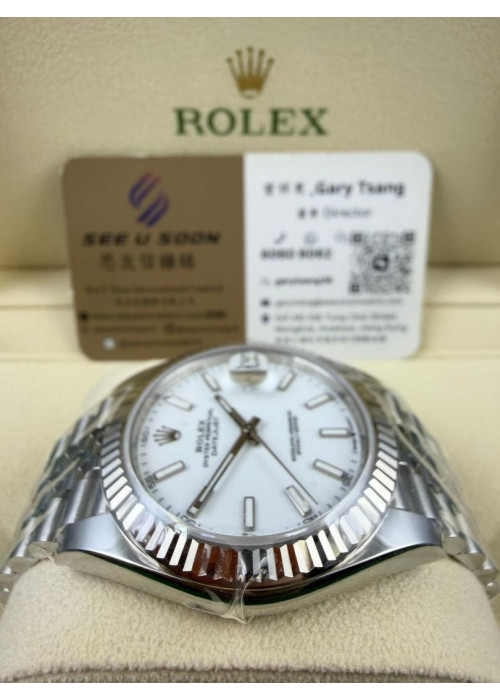 二手 ▶️ Rolex 勞力士 DATEJUST ◀️ 126334 2024年錶 (41mm)